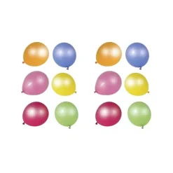 Hot RETIF 2 Lots De 12 Ballons De Baudruche Color S Pour Anniversaire