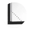 New RETIF Agenda Banquier 2024 Long 15X34Cm 2 Volumes 1 Jour/2 Pages Noir