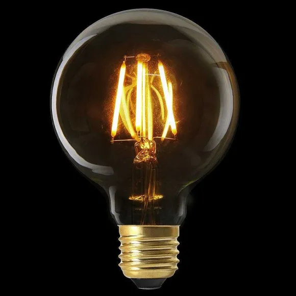 Shop RETIF Ampoule Led Ambre Droit G80 E27