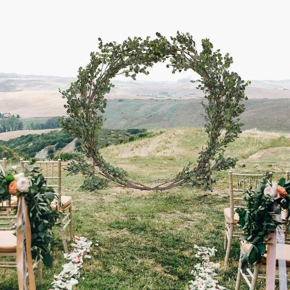Cheap RETIF Arche De Mariage Avec Feuillage Artificiel, D.230Cm - Riya