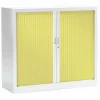 Cheap RETIF Armoire Monobloc Fun 2 Tab. Blanc Rideaux Anis