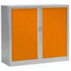 Sale RETIF Armoire Monobloc Fun 2 Tab. Aluminium Rideaux Orange