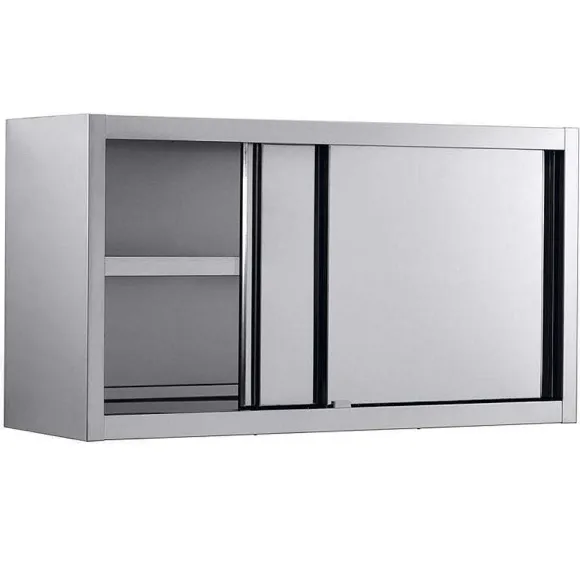Fashion RETIF Armoire Murale Inox Portes Coulissantes Profondeur 400 Mm