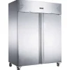 Store RETIF Armoire R Frig R E Vitr E Double Porte 1200L Froid N Gatif Ventil S/Roulettes
