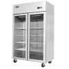 Flash Sale RETIF Armoire R Frig R E Vitr E Positive Sur Roues Double Porte De Capacit 900 Litres