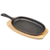 Sale RETIF Assiette Champ Tre Sur Planche Fer Noir Et Bois - Par 8