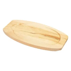 Sale RETIF Assiette Champ Tre Sur Planche Fer Noir Et Bois - Par 8