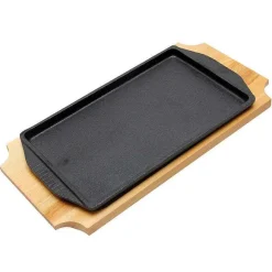 Sale RETIF Assiette Champ Tre Sur Planche Fer Noir Et Bois - Par 8