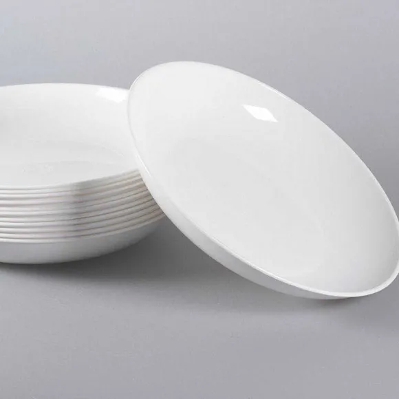 Discount RETIF Assiette Creuse Ronde R Utilisable Blanche 21Cm Paquet De 12