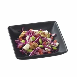 Store RETIF Assiette Fluid' Creuse C Ramique 12,8X11,8X2,5Cm Noir Mat - Par 48