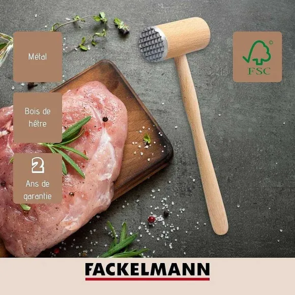 Best Sale RETIF Attendrisseur De Viande En Bois Fsc Fackelmann Eco Friendly