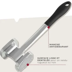 Flash Sale RETIF Attendrisseur Viande En Aluminium 28Cm Fackelmann Basic