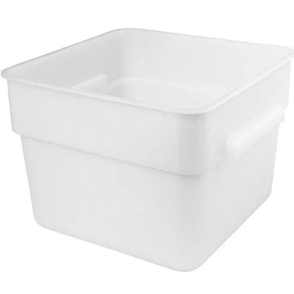 New RETIF Bac Alimentaire 12L 28,5X28,5X21Cm Polypropyl Ne Blanc