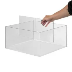Online RETIF Bac De Pr Sentation De Produits An Verre Acrylique Transparent Easycubes- 200Mm