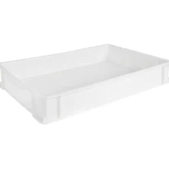 Store RETIF Bac Empilable Pour P Te Pizza 15L 60X40X9Cm Poly Thyl Ne Blanc