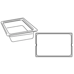 New RETIF Bac Gastronorme Polycarbonate Transparent
