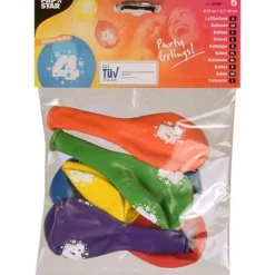 Fashion RETIF Ballons Avec Num Ro 25 Cm Couleurs Assorties '4', Par 72