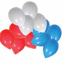 Cheap RETIF Ballons Bleu Blanc Rouge - Par 100