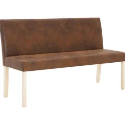 Best Sale RETIF Banc Banquette 139,5Cm Marron Synth Tique Daim