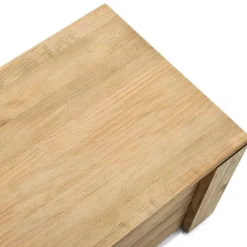 Best Sale RETIF Banc Coffre Rangement Avec Couvercle Eco Pin Finition Vieilli 40X120X36 Cm