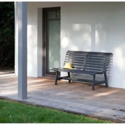 Cheap RETIF Banc De Jardin En Aluminium Square