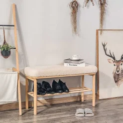 Cheap RETIF Banc Entr E Chambre Scandinave Bois Rangement 90X35X45.5 (Cm)