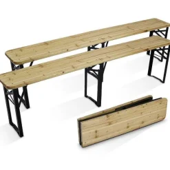 Clearance RETIF Banc Pliants En Bois - Par 2