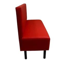 Discount RETIF Banquette D'Int Rieur Rotterdam Tapiss E Simili Cuir Rouge