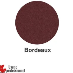 Clearance RETIF Banquette Style Bistrot - Country Bordeaux - Piqure Sur Dossier
