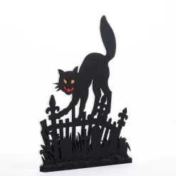 Discount RETIF Barri Re Chat Noir En Ouate L 49 X H 70 Cm