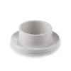Best Sale RETIF Beurrier Porcelaine 9Cm Avec Cloche En Acier Inoxydable