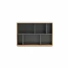 Cheap RETIF Biblioth Que M Lamine Ch Ne Clair-Gris Graphite Nack 80X119X32Cm