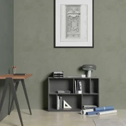 Cheap RETIF Biblioth Que M Lamine Gris Graphite Nack 80X119X32Cm