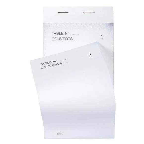 Store RETIF Bloc Ma Tre D'H Tel 50 Fllets Autocopiants Num Rot S Dupli Ft 8X15Cmx50