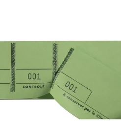 Fashion RETIF Bloc Passepartout 100 Feuillets Num Rot S De 3 Volets Format 4,8X15Cmx50