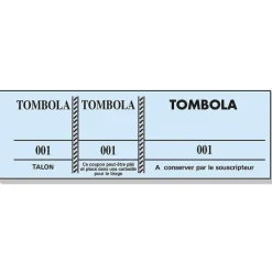 Hot RETIF Bloc Tombola 100 Fllets Num Rot S De 3 Volets Ft 4,8X15Cm Assortisx100