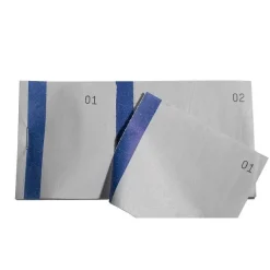 Best Sale RETIF Bloc Vendeur 100 Fllets Double Num Rotage Ft 6,6X13,5Cm Bande Bleuex50