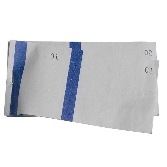 Fashion RETIF Bloc Vendeur 100 Fllets Double Num Rotage Ft 6,6X13,5Cm Bande Assortiex50