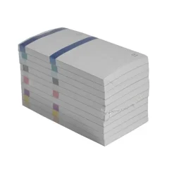 Fashion RETIF Bloc Vendeur 100 Fllets Double Num Rotage Ft 6,6X13,5Cm Bande Assortiex50