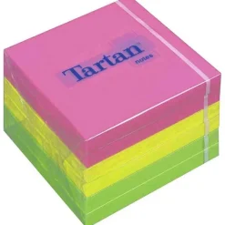 Fashion RETIF Bloc-Notes Repositionnable 76X76Mm 400 Feuilles Assorties