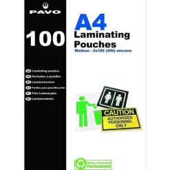 Best Sale RETIF Bo Te De 100 Pochettes De Plastification Chaud Brillante 2 X 100 Microns A4… -