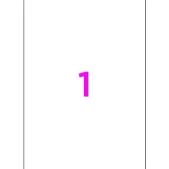 Shop RETIF Bo Te De 100 Tiquettes Multi-Usage Blanches 199,6X289,1Mm