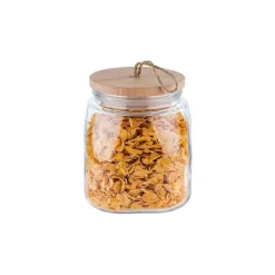 Cheap RETIF Bocal Verre Couvercle Bois 2 L