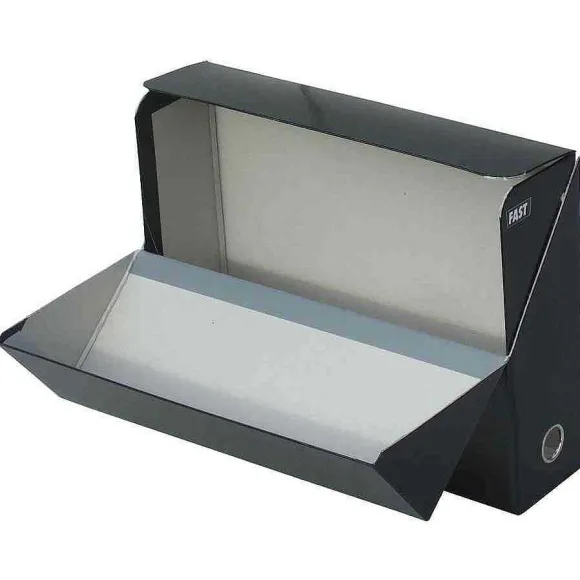 Store RETIF Boite Archive Transfert Toil E 34X25 Cm A4 Dos De 9 Cm Gris L'Unit