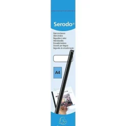 Hot RETIF Boite De 25 Baguettes Relier 6Mm Capacit 60 Feuilles A4 Noir