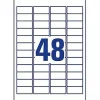 Clearance RETIF Boite De 480 Tiquettes Stick+Lift 45,7 X 21,2 Mm Sur 10 Feuilles Blanc Repos…
