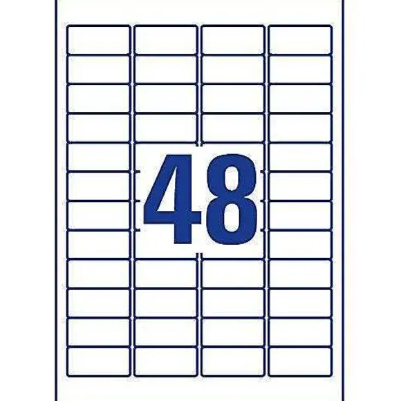 Clearance RETIF Boite De 480 Tiquettes Stick+Lift 45,7 X 21,2 Mm Sur 10 Feuilles Blanc Repos…