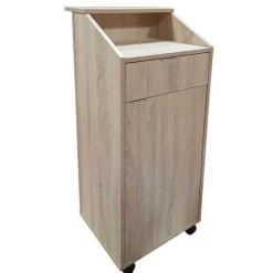 Outlet RETIF Borne D'Accueil Mobile D'Int Rieur D Cor Chianti Oak