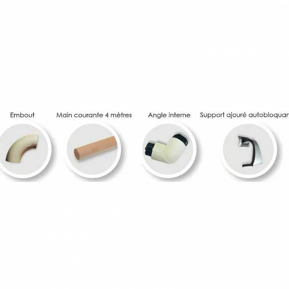 Cheap RETIF Bouchon Plat Pour Main Courante Int Rieure Hopi - Ardoise