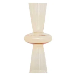 Shop RETIF Bougeoir Chandelier En Verre Jaune H29.5Cm